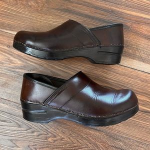 Dansko Leather Clogs